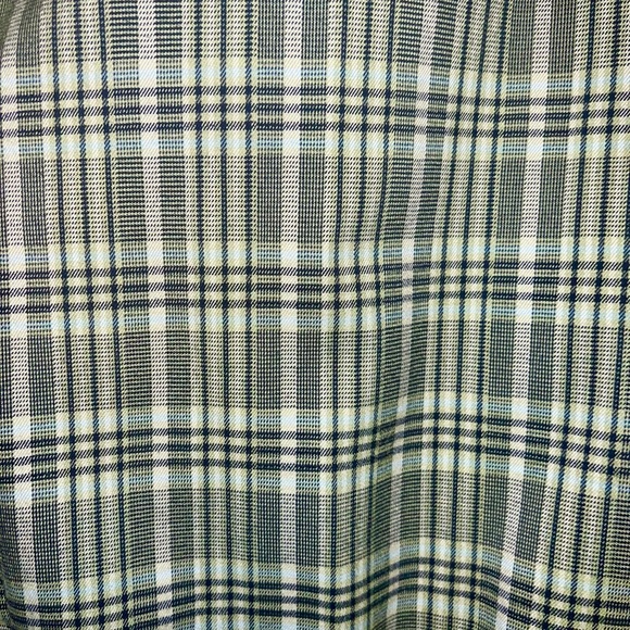 🍯 H&M Plaid Pleated Trouser Pants • Mint Green - Picture 6 of 6